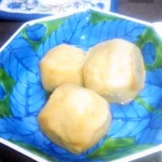 黒砂糖で作る★里いもの甘辛煮